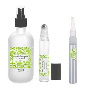 Coconut Lemongrass Perfume - Cruelty Free Makeup, Best Mineral Makeup, Natural Beauty Products, Orglamix
