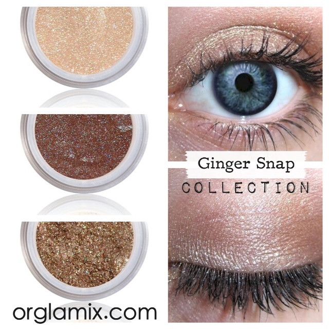 Ginger Snap Collection - Cruelty Free Makeup, Best Mineral Makeup, Natural Beauty Products, Orglamix