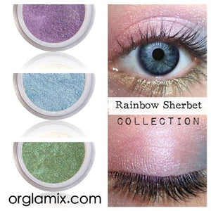 Rainbow Sherbet Collection - Cruelty Free Makeup, Best Mineral Makeup, Natural Beauty Products, Orglamix
