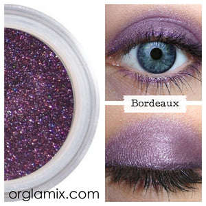 Bordeaux Eyeshadow - Cruelty Free Makeup, Best Mineral Makeup, Natural Beauty Products, Orglamix