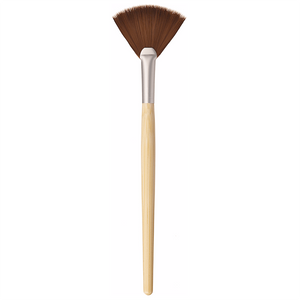 Eco Chic Fan Makeup Brush - Cruelty Free Makeup, Best Mineral Makeup, Natural Beauty Products, Orglamix