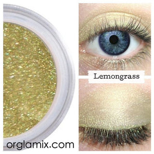 Lemongrass Eyeshadow - Cruelty Free Makeup, Best Mineral Makeup, Natural Beauty Products, Orglamix
