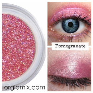 Pomegranate Eyeshadow - Cruelty Free Makeup, Best Mineral Makeup, Natural Beauty Products, Orglamix