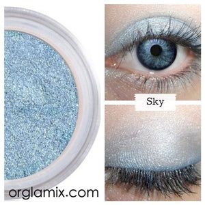 Sky Eyeshadow - Cruelty Free Makeup, Best Mineral Makeup, Natural Beauty Products, Orglamix