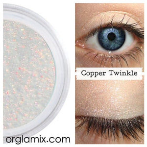 Copper Twinkle Effects Eyeshadow - Cruelty Free Makeup, Best Mineral Makeup, Natural Beauty Products, Orglamix