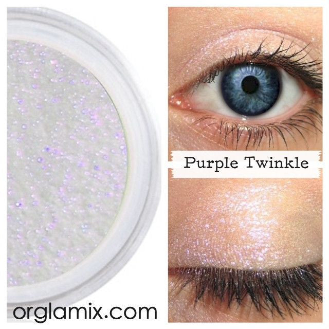 Purple Twinkle Effects Eyeshadow - Cruelty Free Makeup, Best Mineral Makeup, Natural Beauty Products, Orglamix